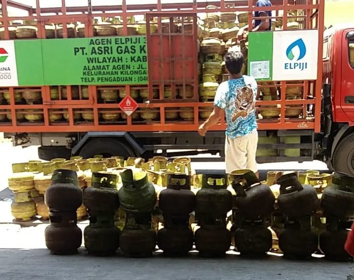 Penjualan elpiji 3kg terbaru februari 2025