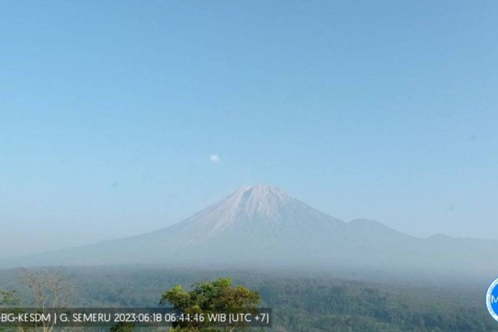 Gunung Semeru Erupsi, Status Siaga Ditingkatkan