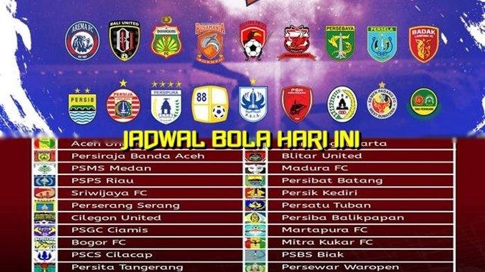 Jadwal Pertandingan Sepak Bola Liga 1 Pekan Ini