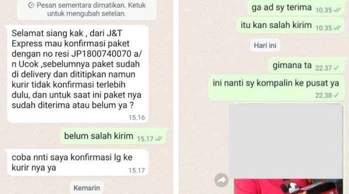 Alasan menyesal setelah kirim chat