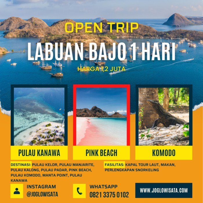 Paket wisata Labuan Bajo untuk petualang