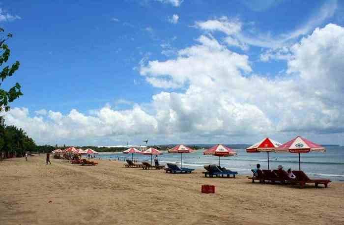 Kuta pantai pariwisata simbol pulau dewata Tips wisata pantai di Pantai Kuta yang hemat