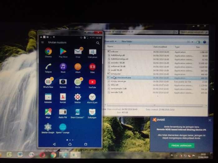 Operasi menjalankan android disini memilih menjalankannya hanya menginstallnya tapi Operasi menjalankan android disini memilih menjalankannya hanya menginstallnya tapi
