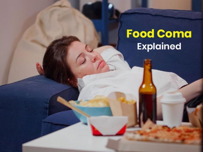 Alasan food coma makan banyak