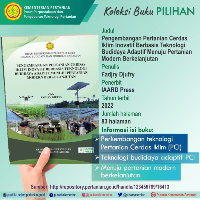 Perkembangan teknologi pertanian modern di indonesia