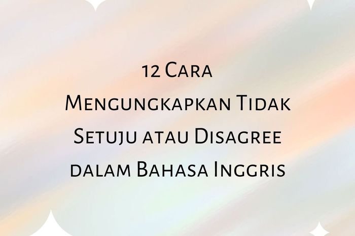 Alasan mengangguk setuju dan menggeleng menolak