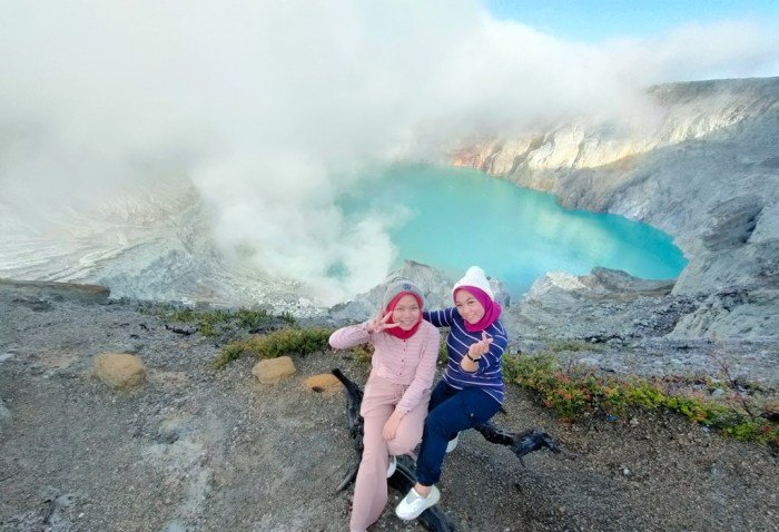 Pendakian dan wisata di Kawah Ijen