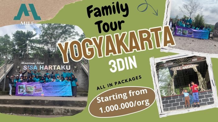 Paket wisata keluarga murah di Yogyakarta