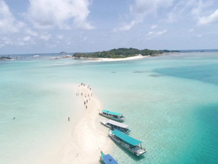 Kuliner dan wisata pantai di Pulau Belitung
