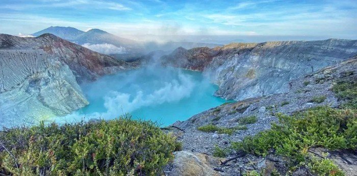 Pendakian dan wisata di Kawah Ijen